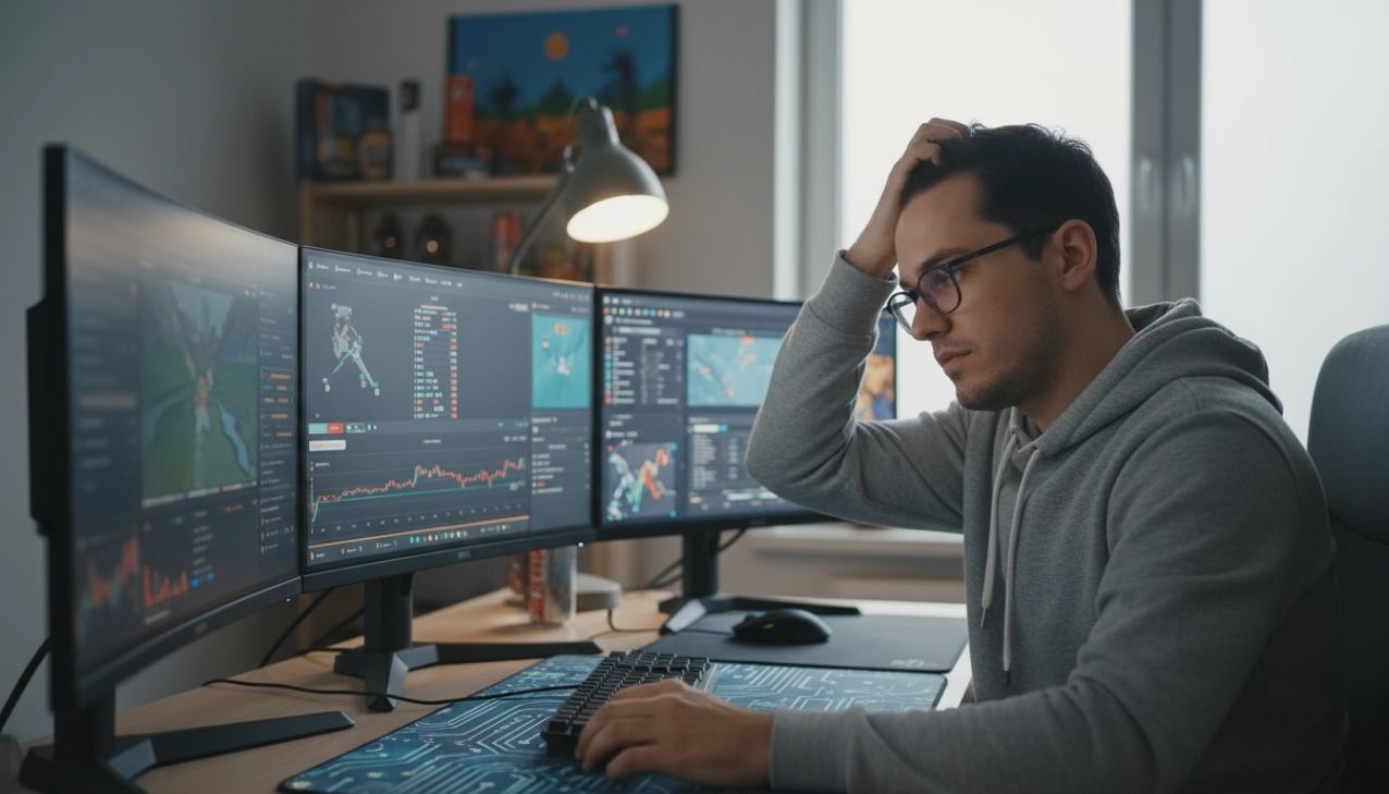 a man bets on sports