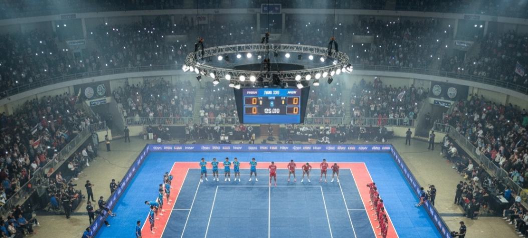 pre-match photos of the teams